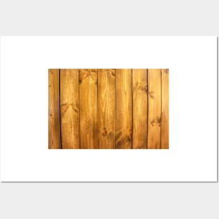 Varnished Wooden Wall Panels Posters and Art